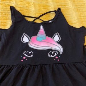 Girls unicorn dress